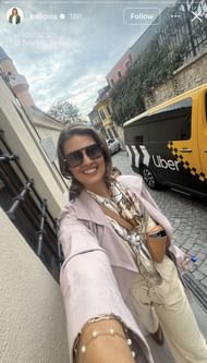 Image taken from Balionis’ Instagram story _ source: Instagram/@balionis