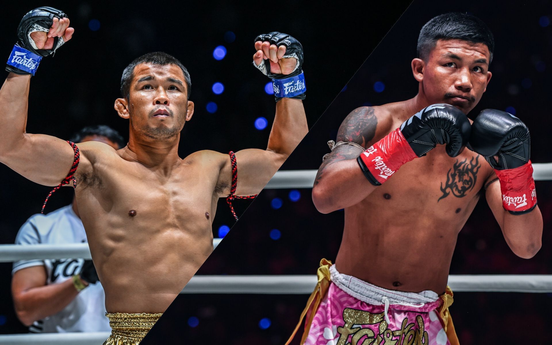Nong-O (L) vs Rodtang (R) | Image by ONE Championship