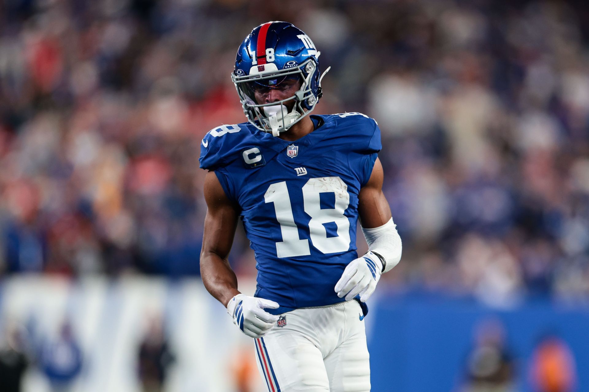 Darius Slayton at Kansas City Chiefs v New York Giants - NFL 2025 - Source: Getty
