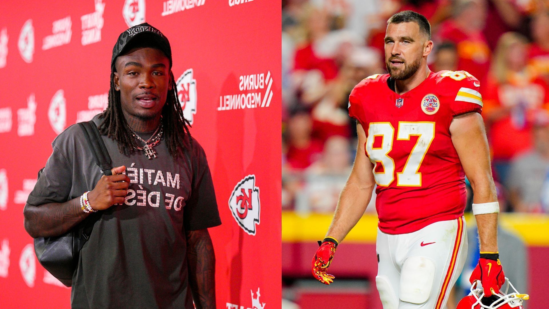  Travis Kelce X Rashee Rice COLLAGE