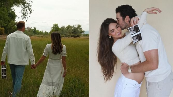 Bo Nix and wife Izzy’s pregnancy reveal sends Jarrett Stidham’s wife Kennedy on cloud nine