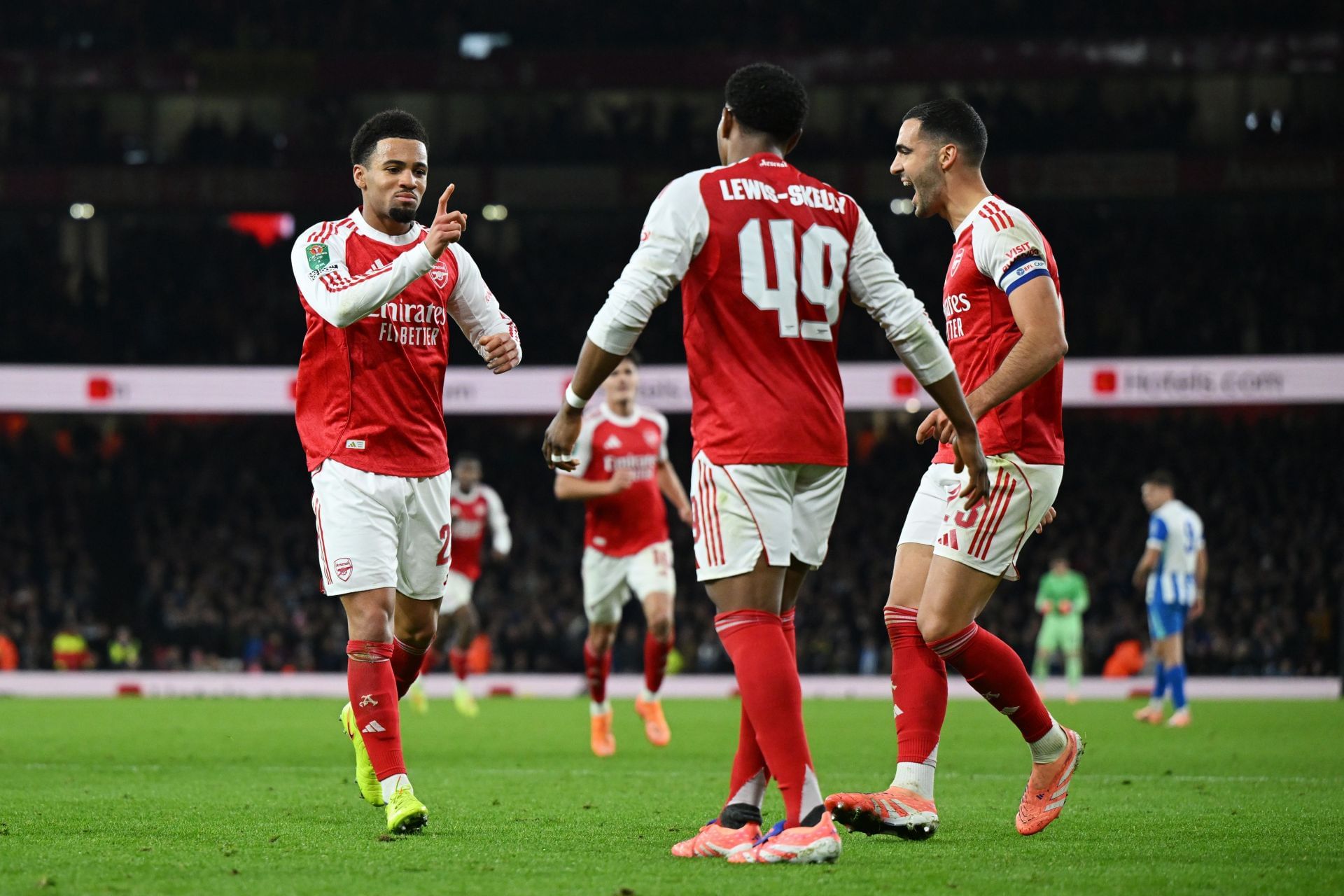 Arsenal v Brighton &amp; Hove Albion - Carabao Cup Fourth Round - Source: Getty