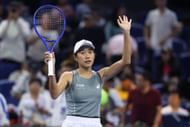 Zhang Shuai at the China Open 2025. (Photo: Getty)