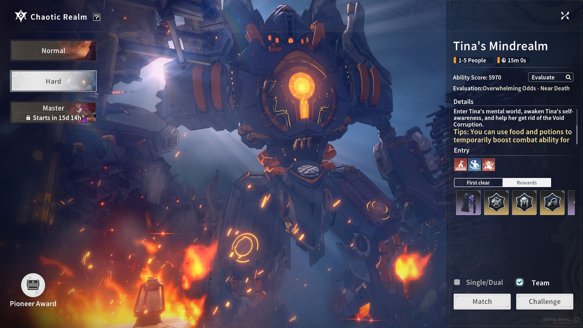 Tina&#039;s Mindrealm (Image via A Plus) 