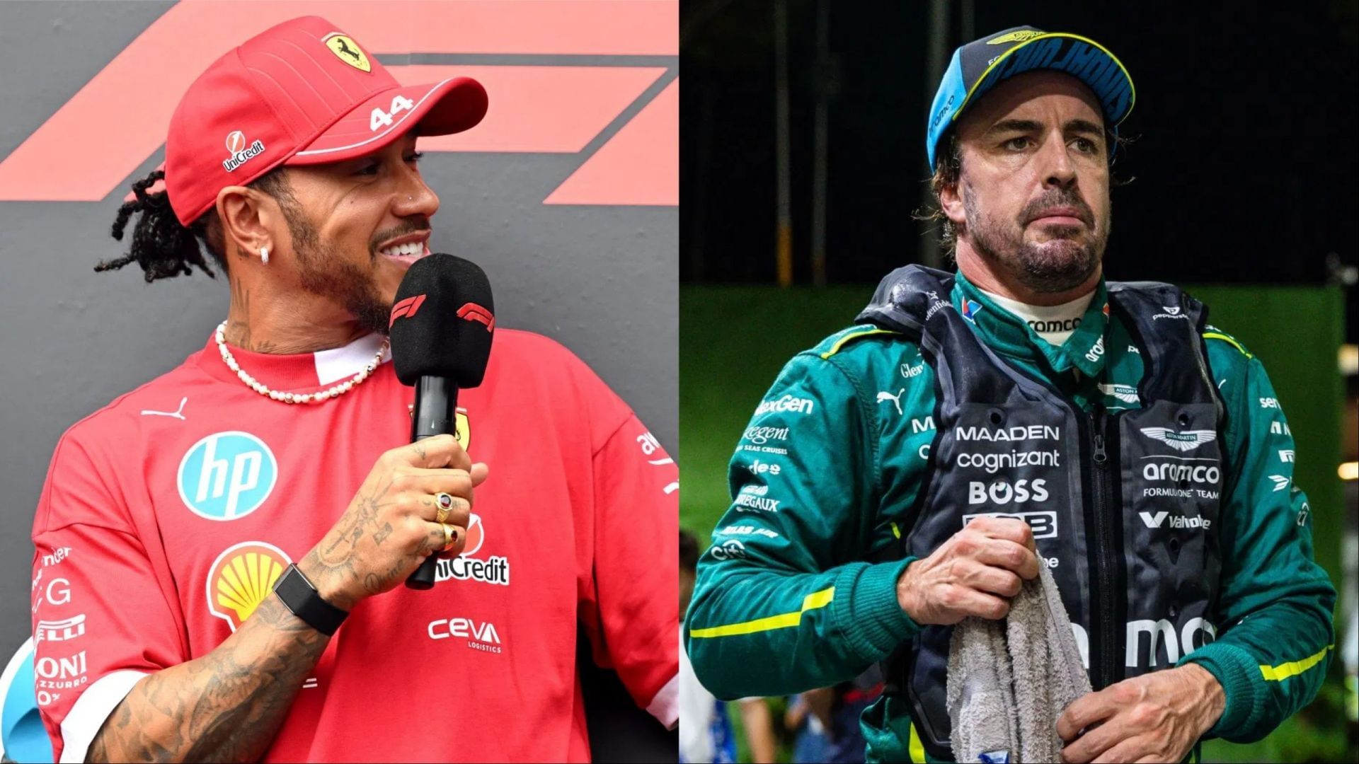 Image Credits: Getty, L: Lewis Hamilton; R: Fernando Alonso