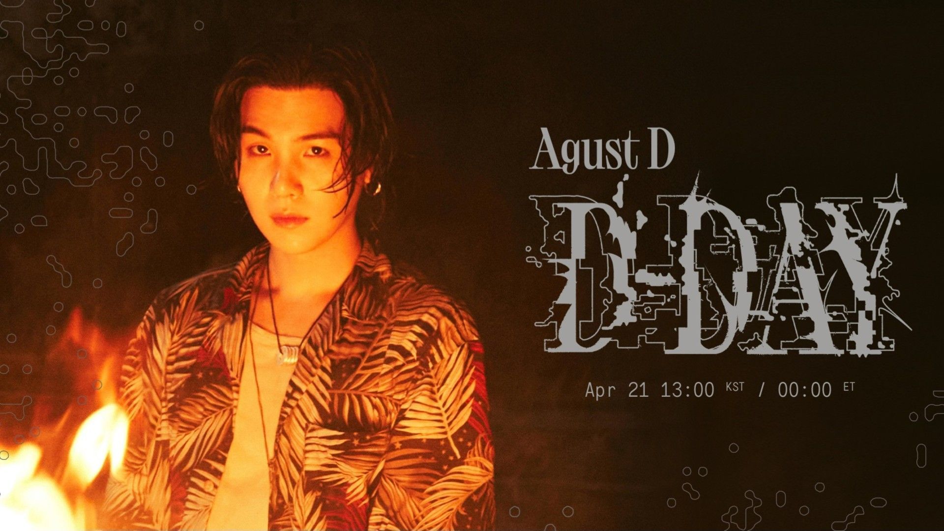 Agust D&rsquo;s D-DAY poster (Image via X/@bts_bighit)