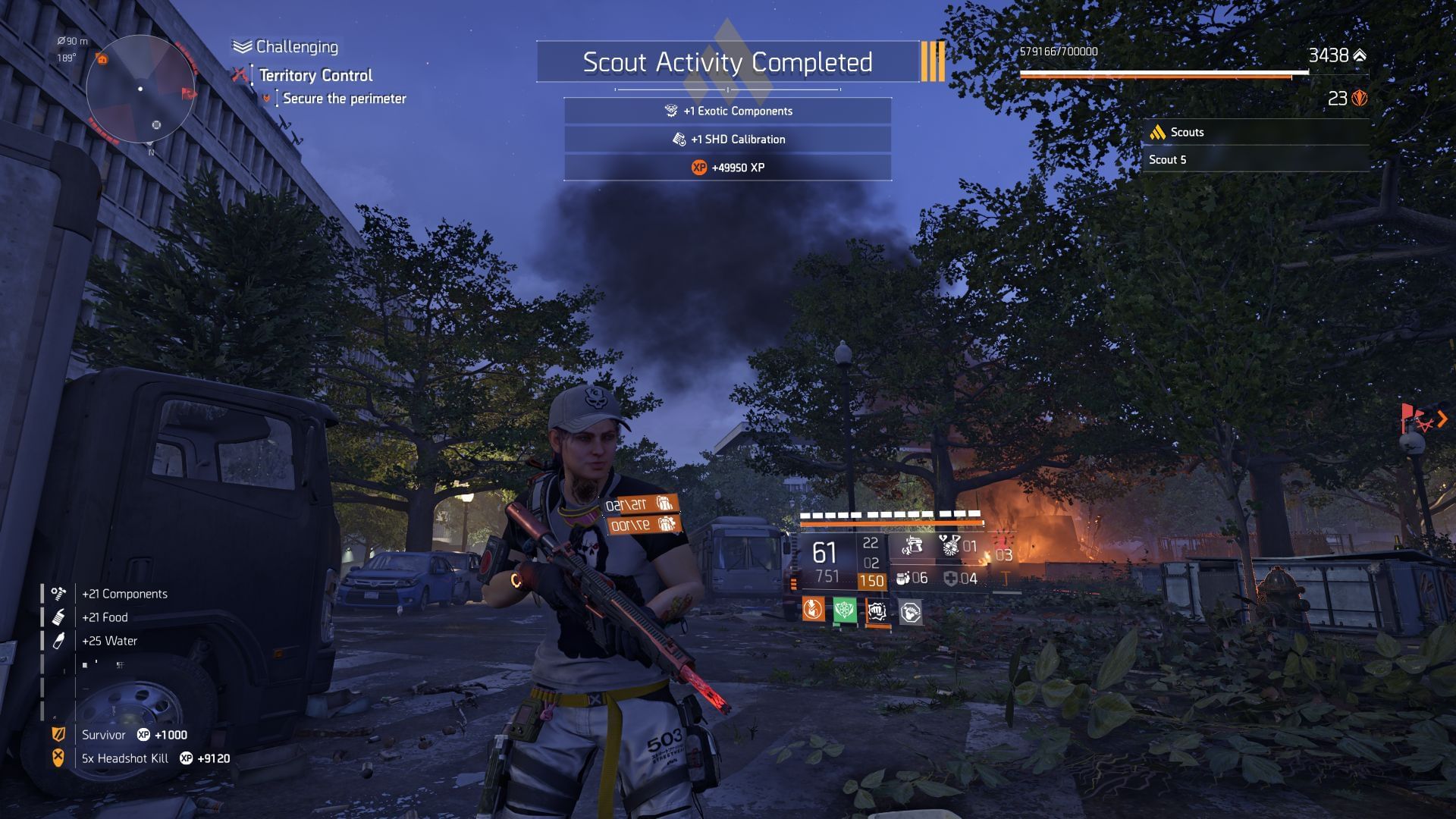 Complete two Resource Convoy activities (Image via SK Gaming || Ubisoft)