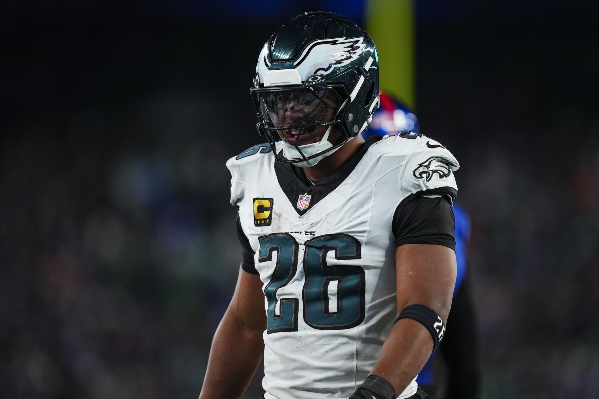 Saquon Barkley at Philadelphia Eagles v New York Giants - Source: Getty
