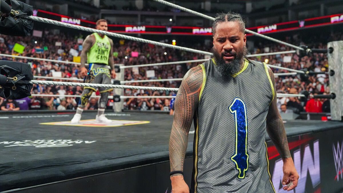 Jey Uso eliminated Jimmy Uso on RAW (Image Credits: WWE.com)