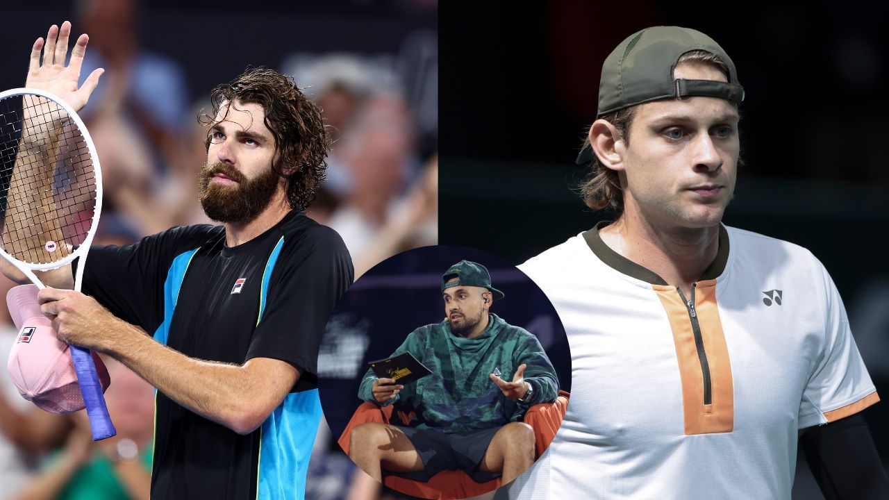 "Weak a** reply" - Nick Kyrgios ridicules Zizou Bergs as he claps back at Reilly Opelka's brutal roast of his 'moonwalk' celebration at Paris Masters