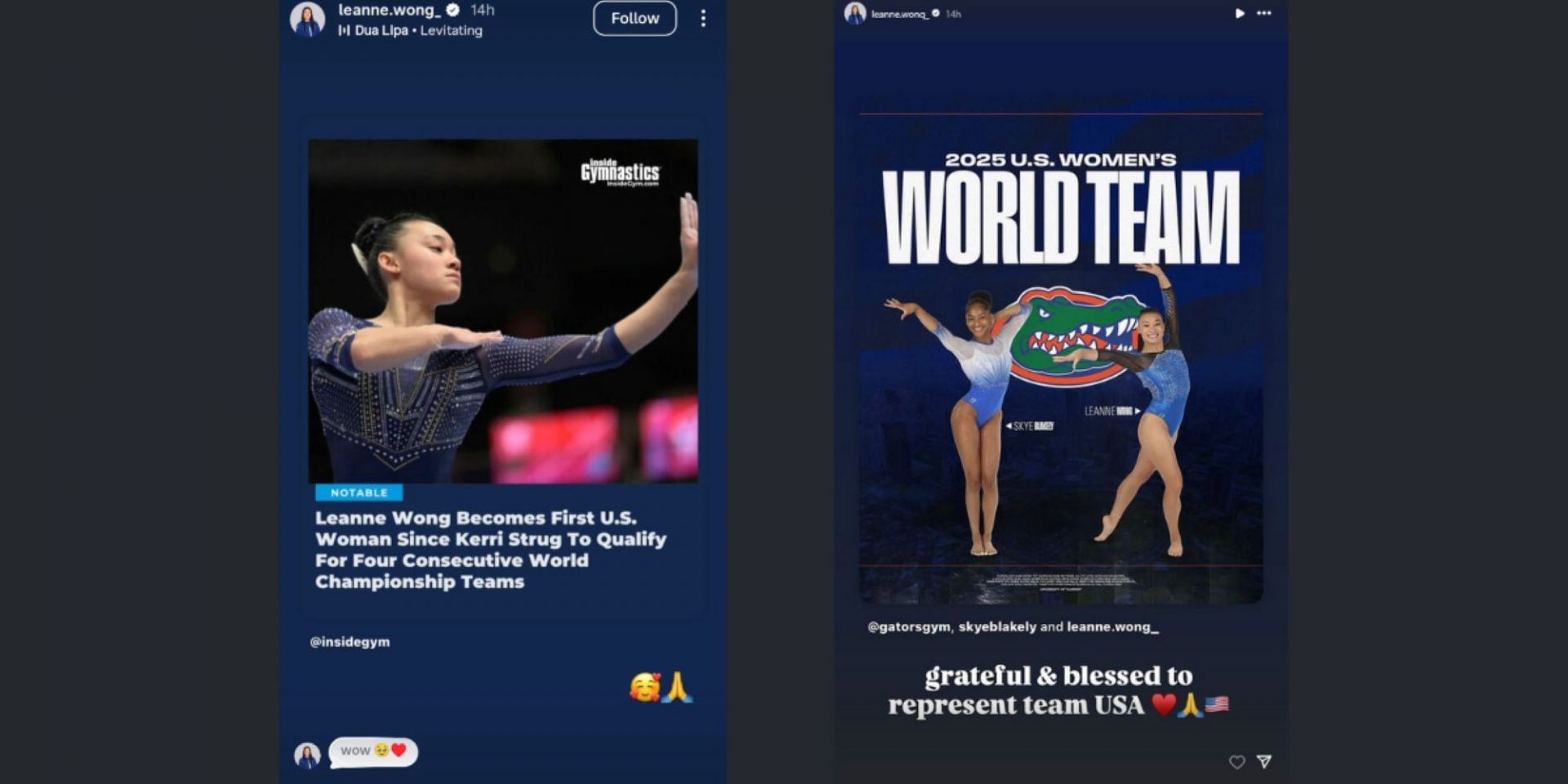 Screenshot of Leanne Wong&rsquo;s Instagram stories. Credits - Instagram/ leanne.wong_