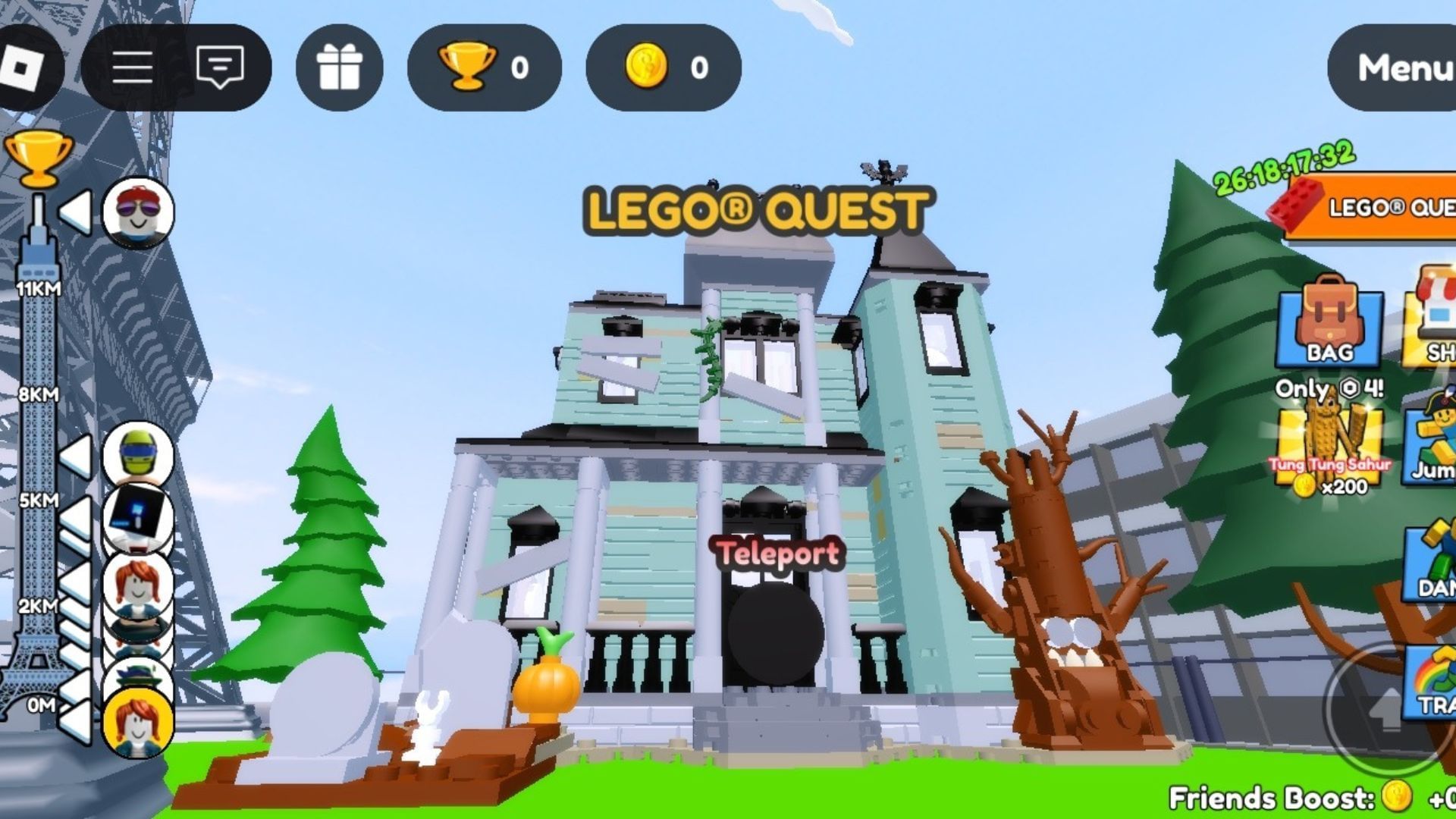 LEGO Quest house (Image via Roblox)