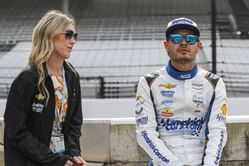 Kyle Larson shares why he and wife Katelyn scolded son Owen for "wasting" their time
