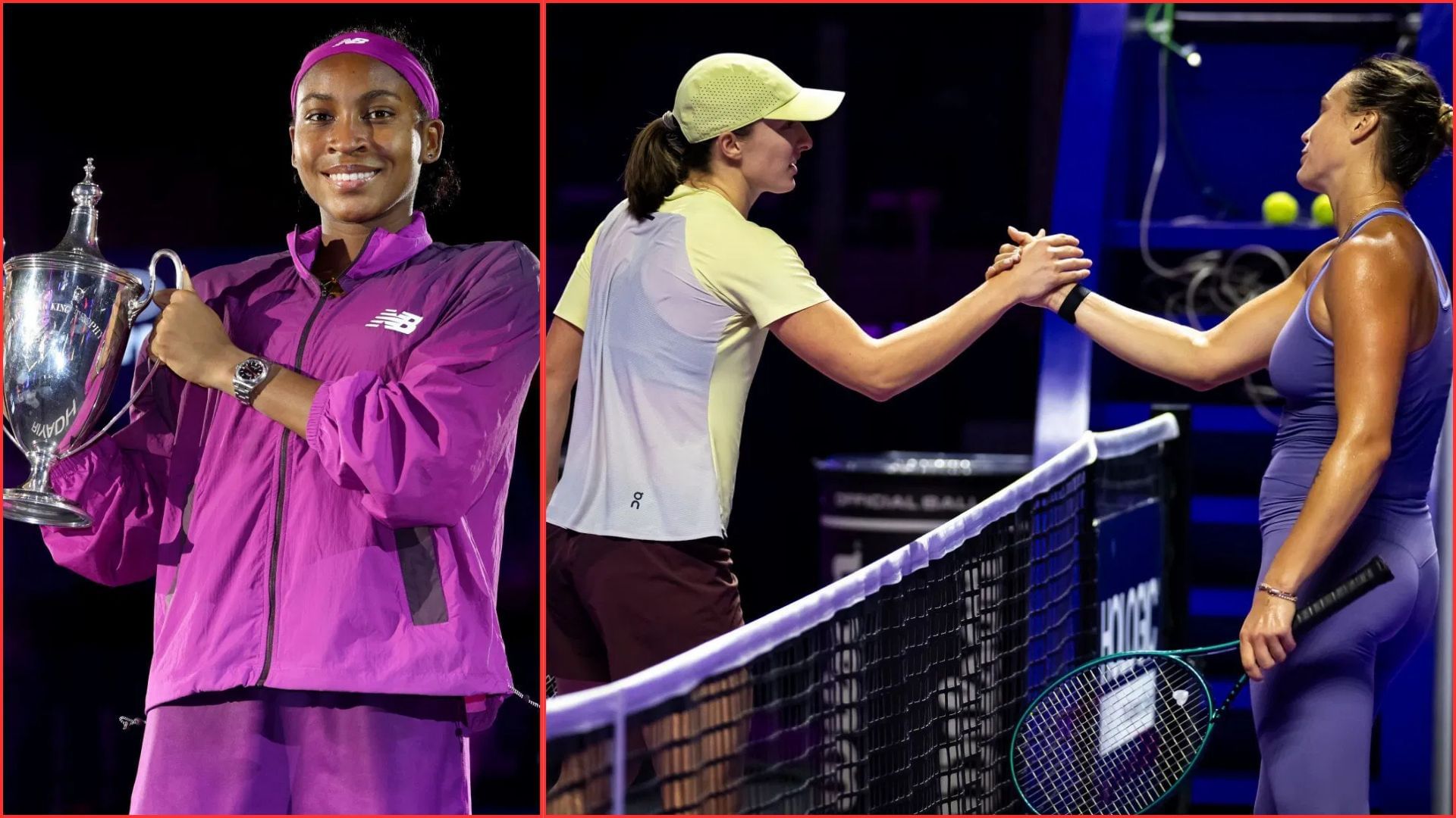 Coco Gauff, Iga Swiatek and Aryna Sabalenka have qualified for the WTA Finals | Getty