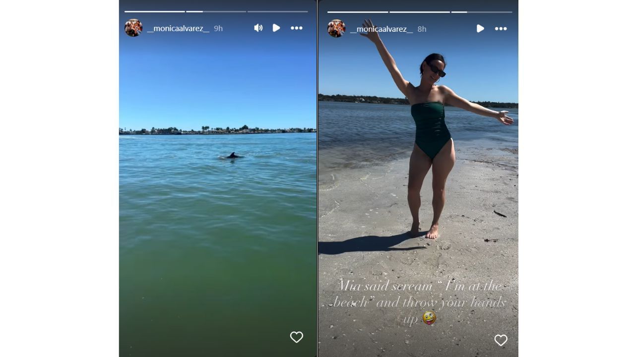 Monica&#039;s Instagram story