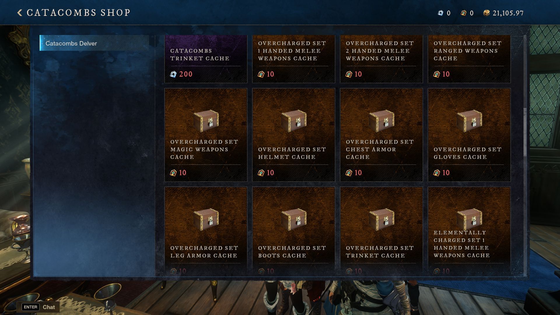 Rikkar&#039;s current offerings (Image via Amazon Game Studios)
