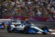 Rinus Veekay at the NTT INDYCAR Series BITNILE.com Grand Prix of Portland - Source: Getty