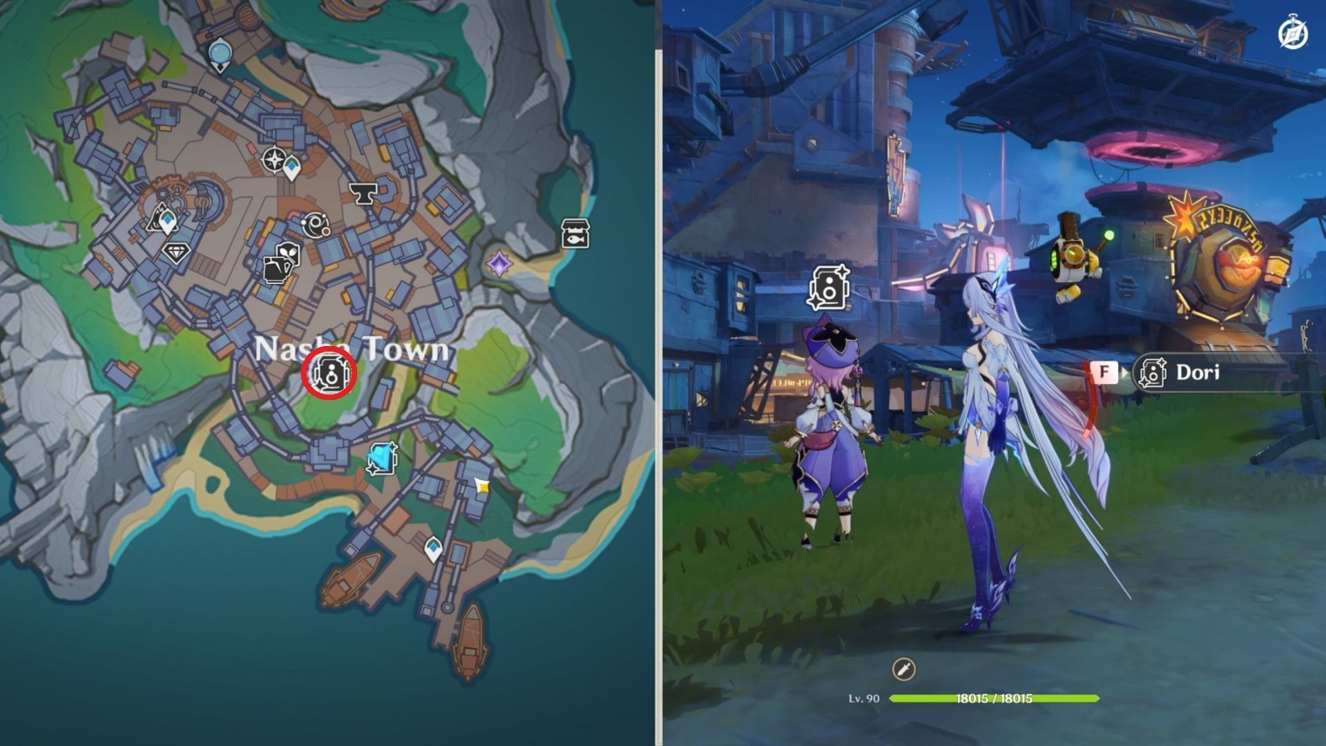 Paradise Vacation photo location (Image via HoYoverse)