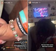 Speights' Instagram story