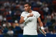 Felix Auger-Aliassime at the Shanghai Masters 2025. (Photo: Getty)