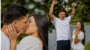 Dillon Gabriel's wedding timeline revealed by fiancée Zo Caswell's family photographer as Browns rookie awaits QB1 debut vs. Vikings