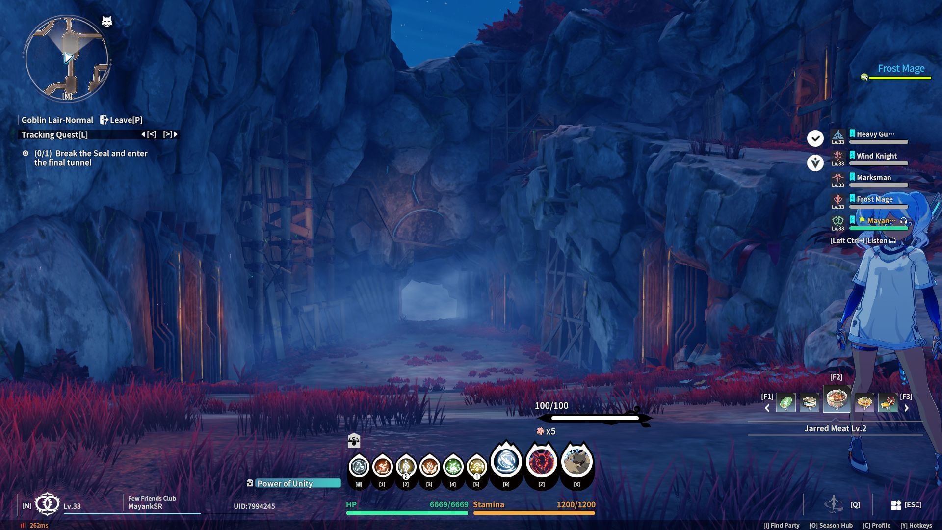 Room 3 layout of the Goblin Lair in Blue Protocol Star Resonance (Image via A Plus)