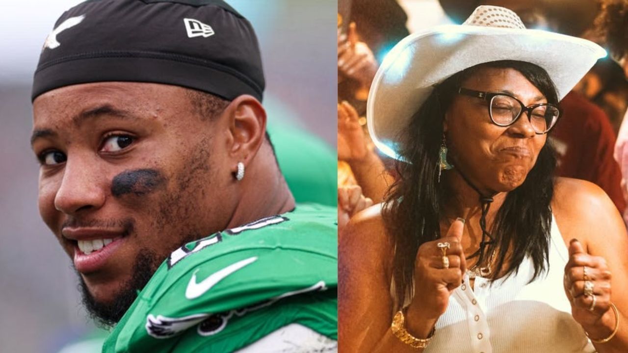 Saquon Barkley&rsquo;s mom Tonya makes her loyalty clear between Eagles and Giants 19 months after SBLIX champ