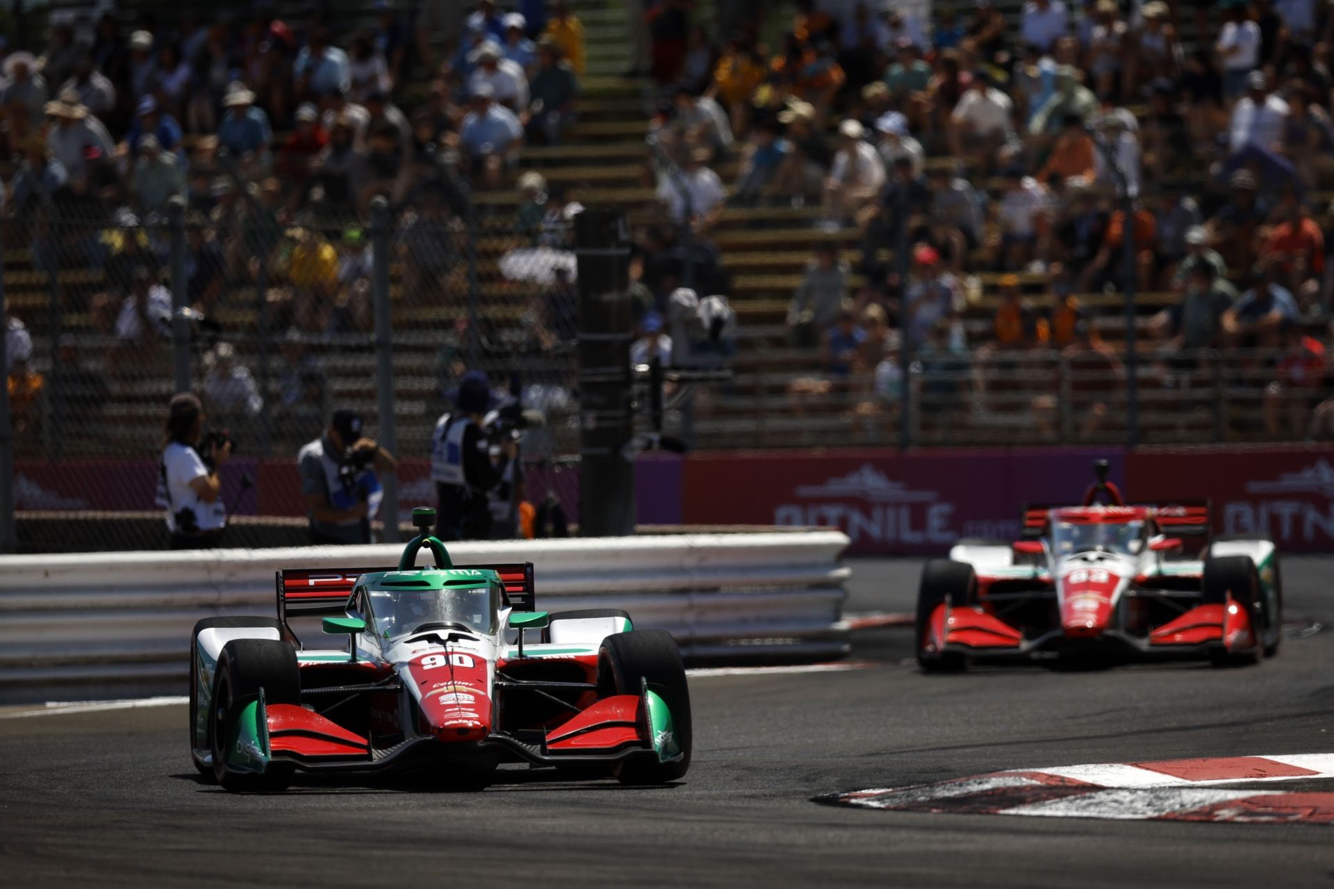 PREMA Racing drivers at the 2025 IndyCar BITNILE.com Grand Prix of Portland - Source: Getty