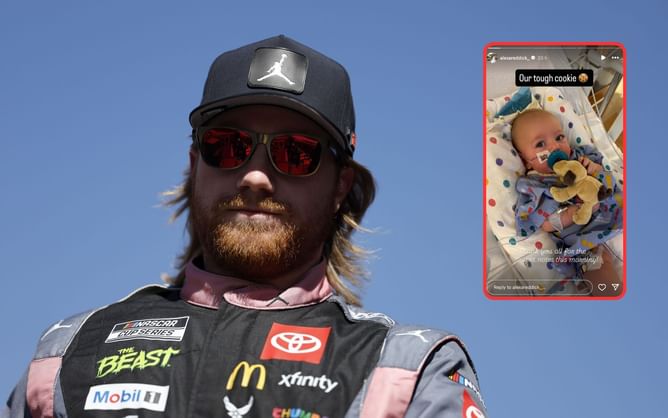 "One kidney lighter": Tyler Reddick’s wife Alexa shares emotional update on son Rookie's recovery after surgery