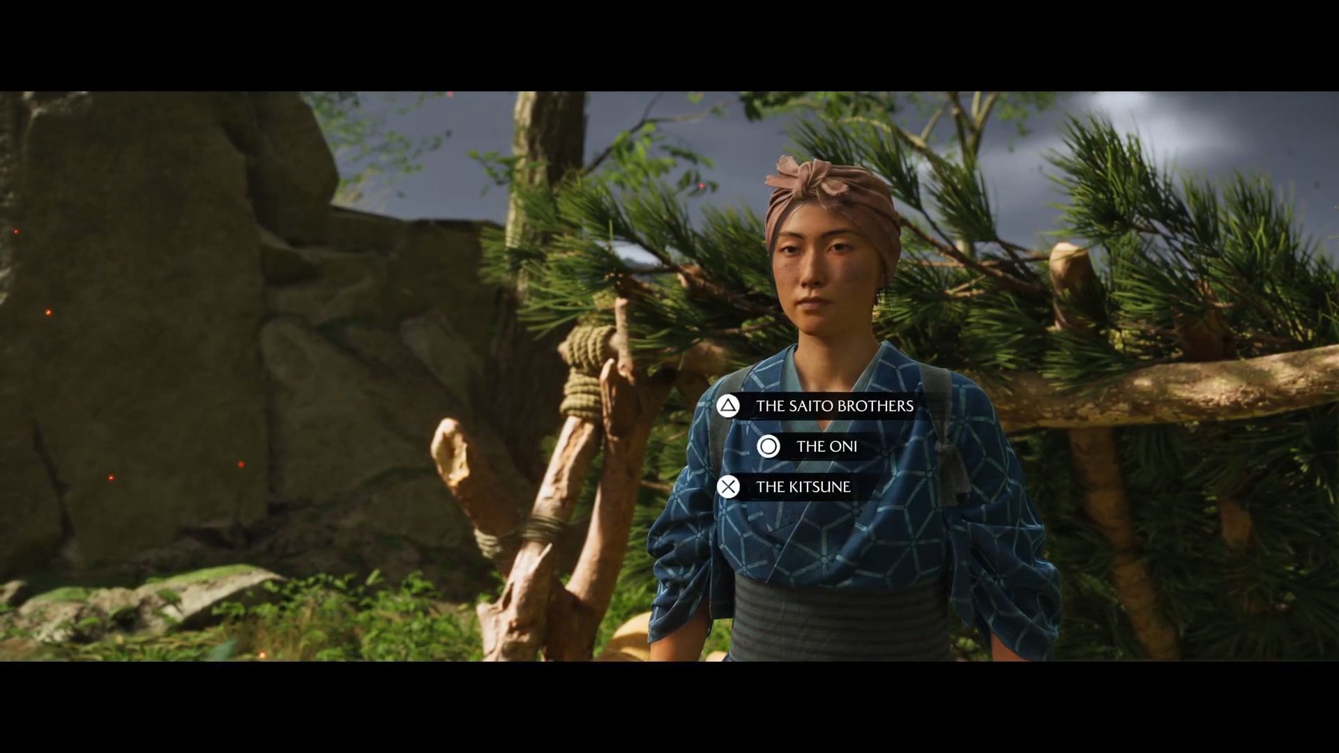 Choose your own path in Yotei Six quest (Image via Sucker Punch)