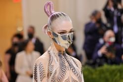"Subtle for a face tattoo!": Perez Hilton reacts to Grimes' new face tattoo as fans liken it to "terrible case of ringworm" & "cat scratch"