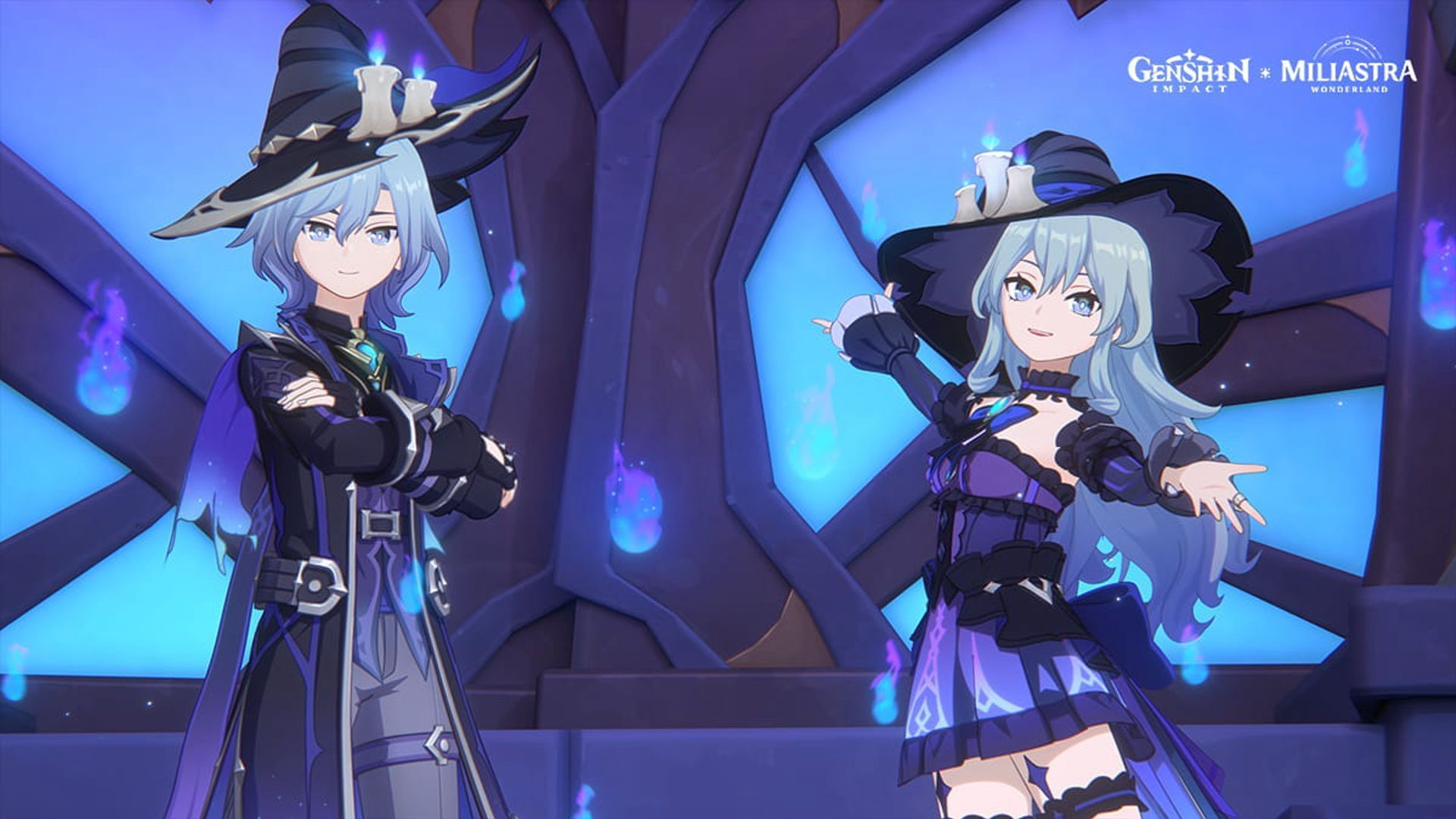 A look at Miliastra Wonderland&#039;s limited-time outfits (Image via HoYoverse)