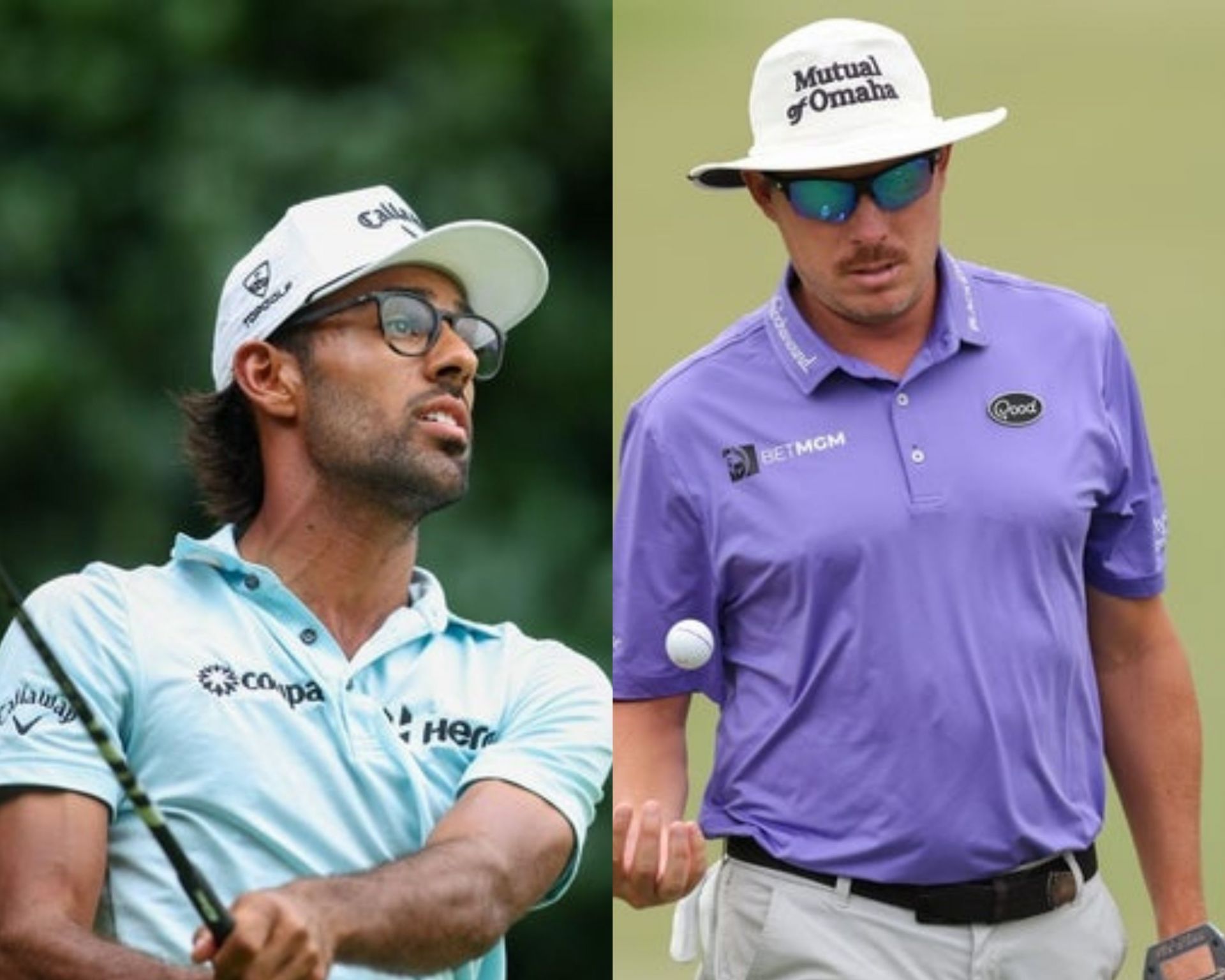 Akshay Bhatia &amp; Joel Dahmen miss the Sanderson Farms Championship 2025 cut line _ Images via Imagn