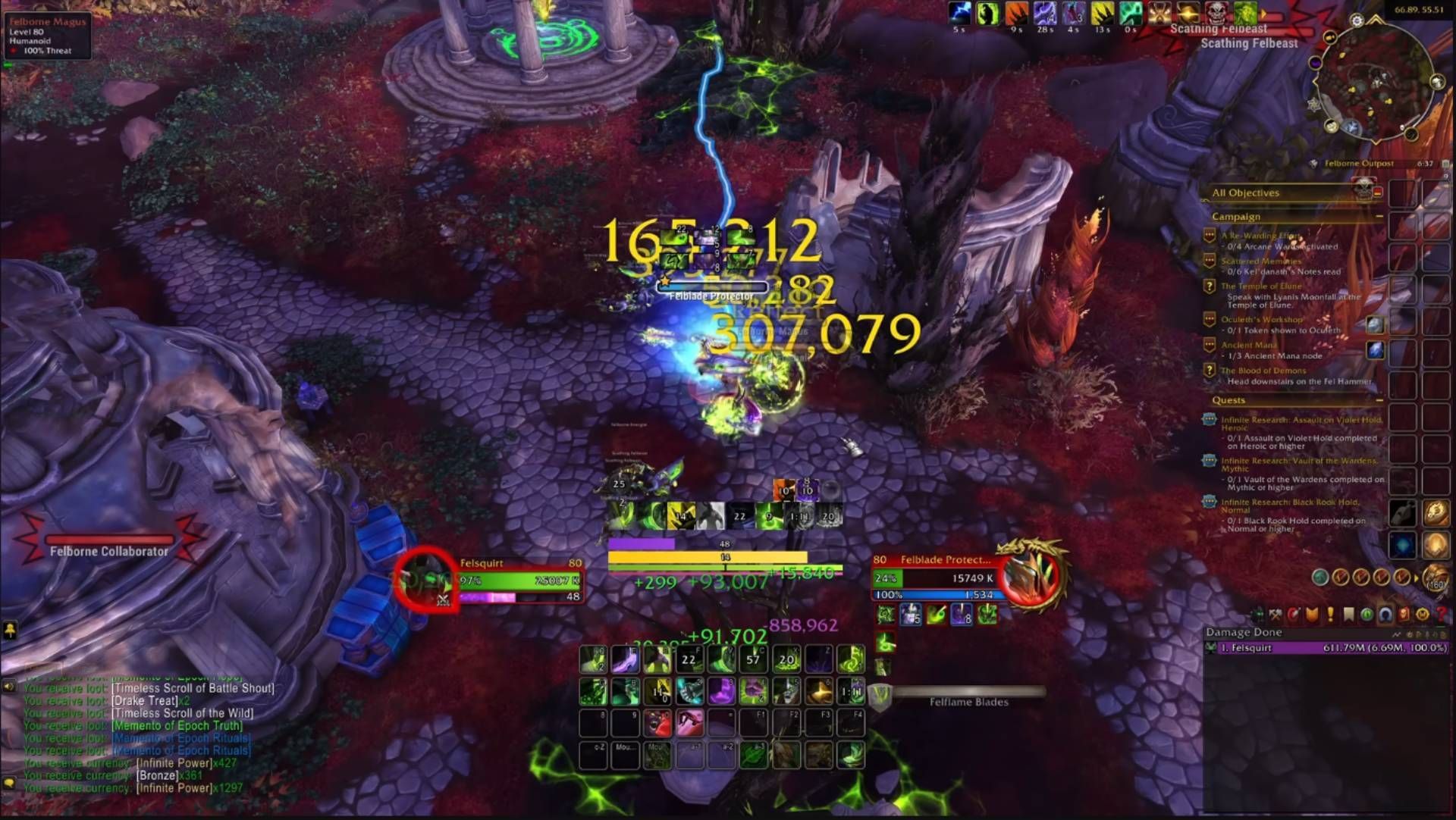 There are also areas where you can easily farm out in the open world (Image via Blizzard Entertainment/YouTube@MMO Unlocked)