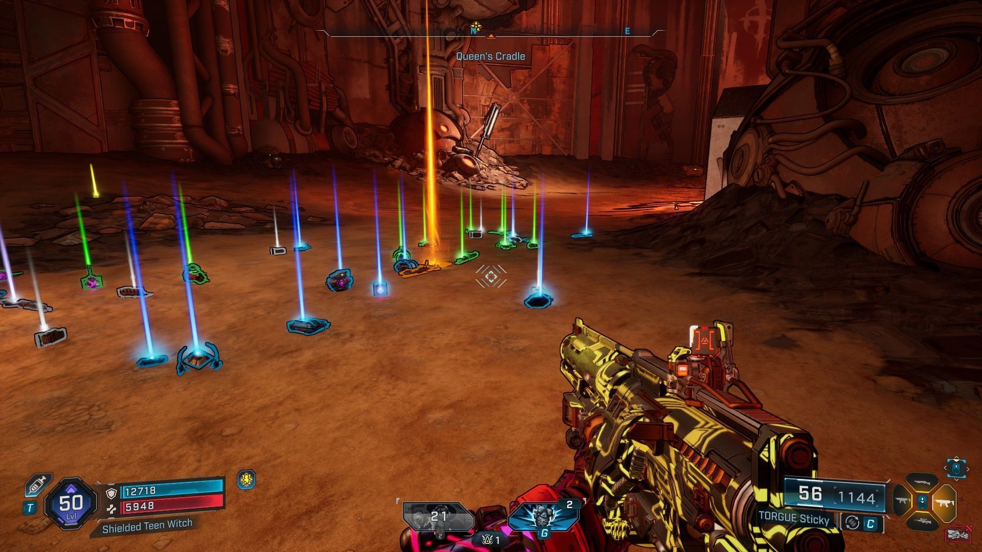 Defeat the Driller Hole boss to get the G.M.R. (Image via 2K)