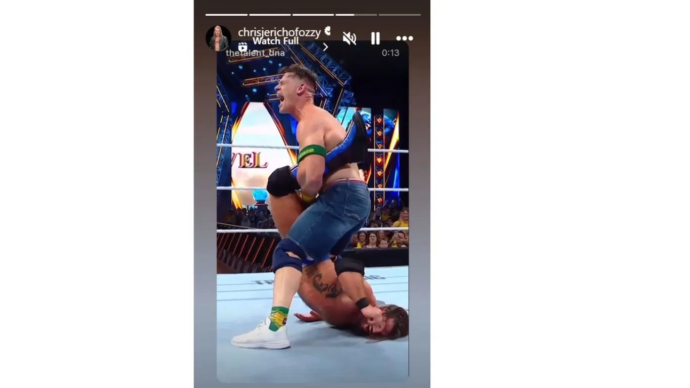Chris Jericho&#039;s IG story [Screengrab taken from Instagram]