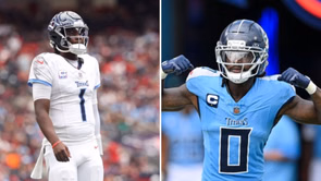 Ex-NFL Super Bowl champ urges Titans to trade Calvin Ridley away after Cam Ward's "we are a**" comment