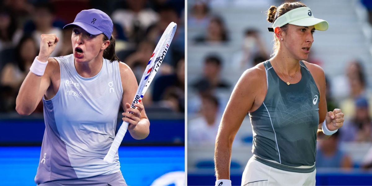 Iga Swiatek vs Belinda Bencic - Wuhan Open - Image Source: Getty 