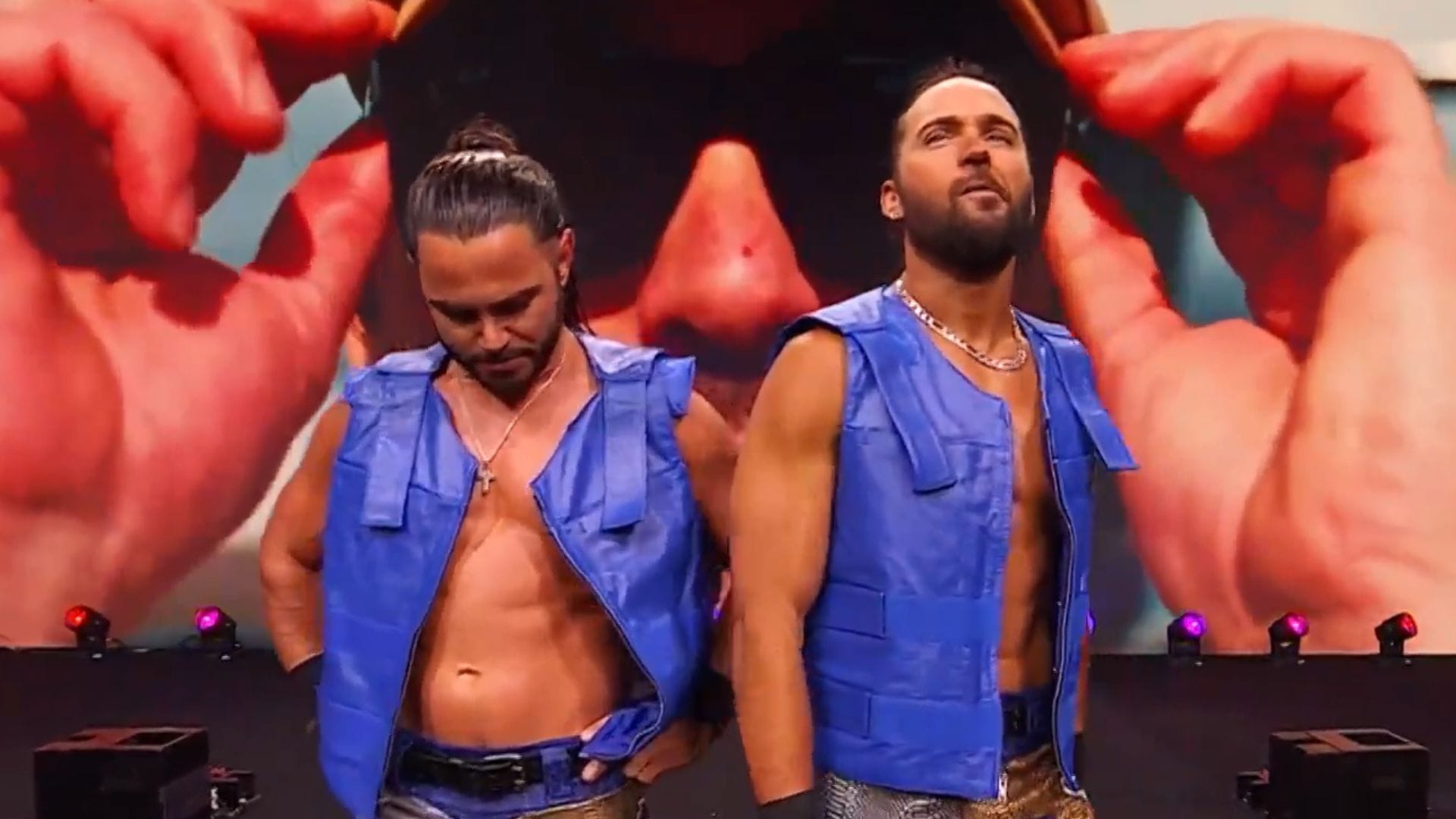 Unexpected name gets his own locker room in AEW; The Young Bucks left ...