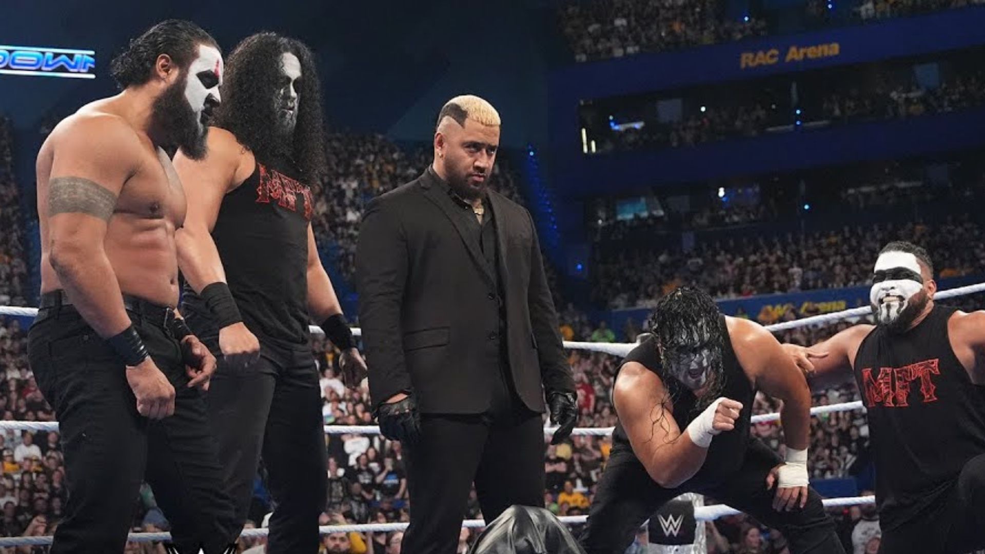Tama Tonga sends a five-word message after returning to WWE and joining The MFT