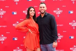 George Springer's wife Charlise captures husband spreading smiles with son post Blue Jays' crushing loss in World Series Game 2