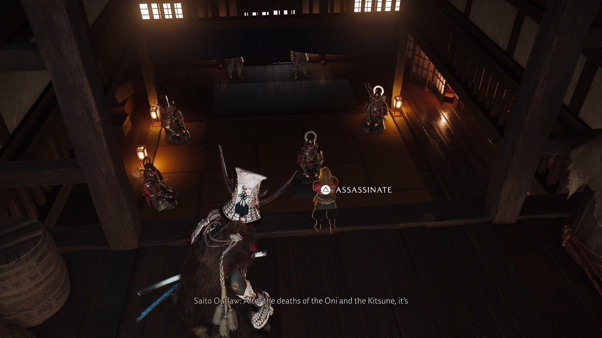 Try to assassinate Saito (Image via Sucker Punch)