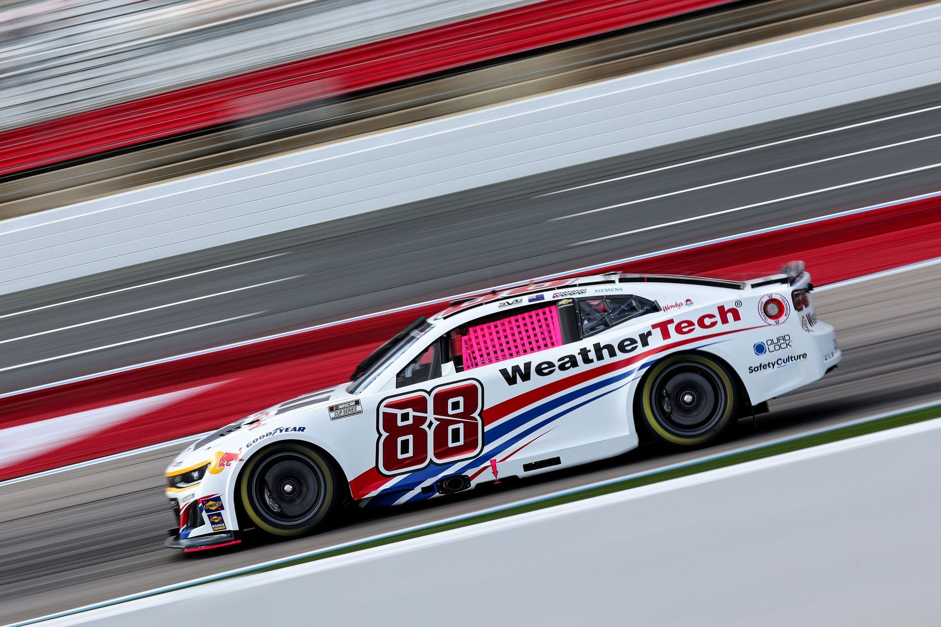 Shane Van Gisbergen (88) before the NASCAR Cup Series Bank of America ROVAL 400. Source: Getty