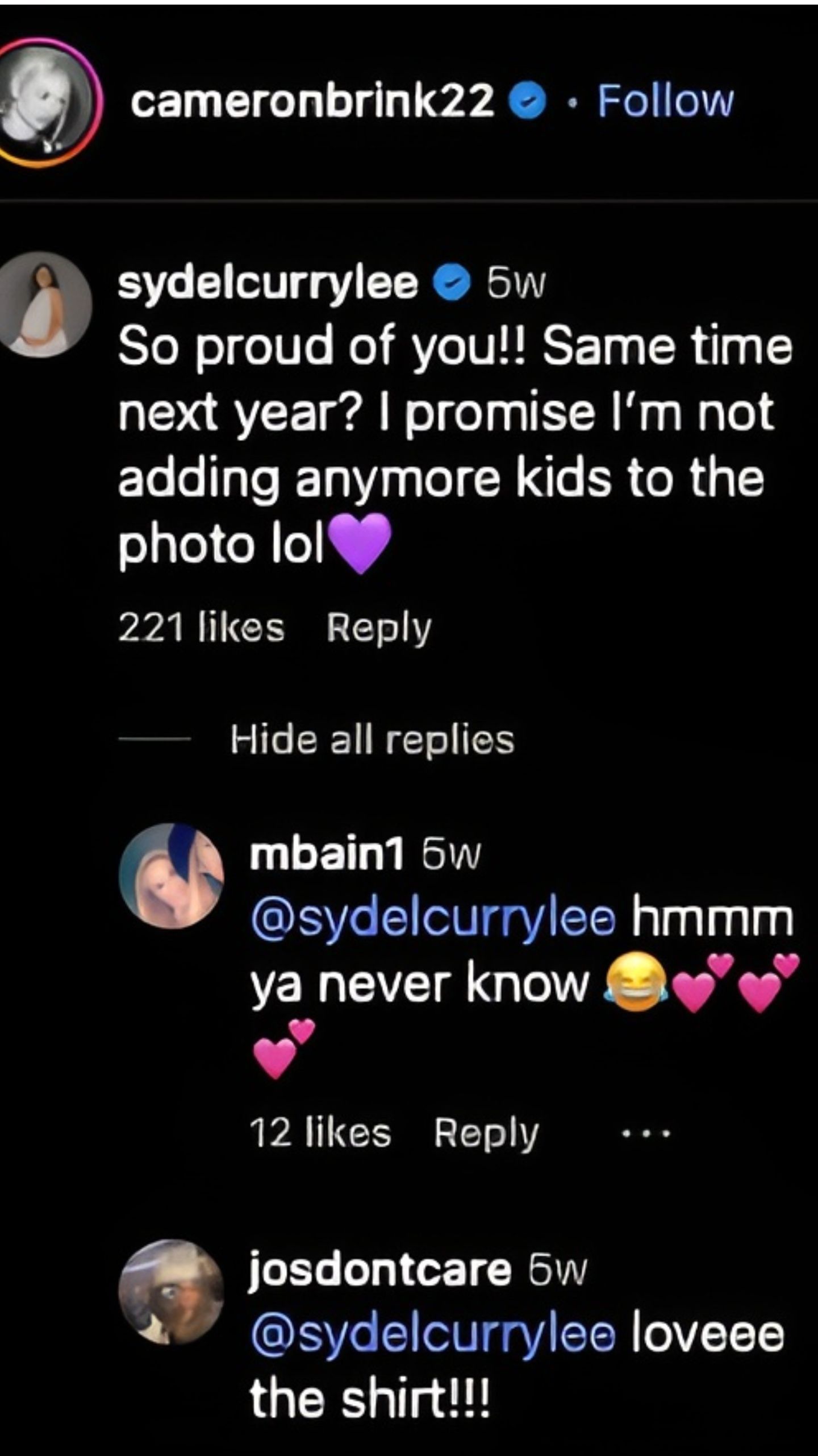Sydel&#039;s comment on the post