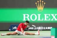 Djokovic in the 2025 Shanghai Rolex Masters - Day 9 - Source: Getty