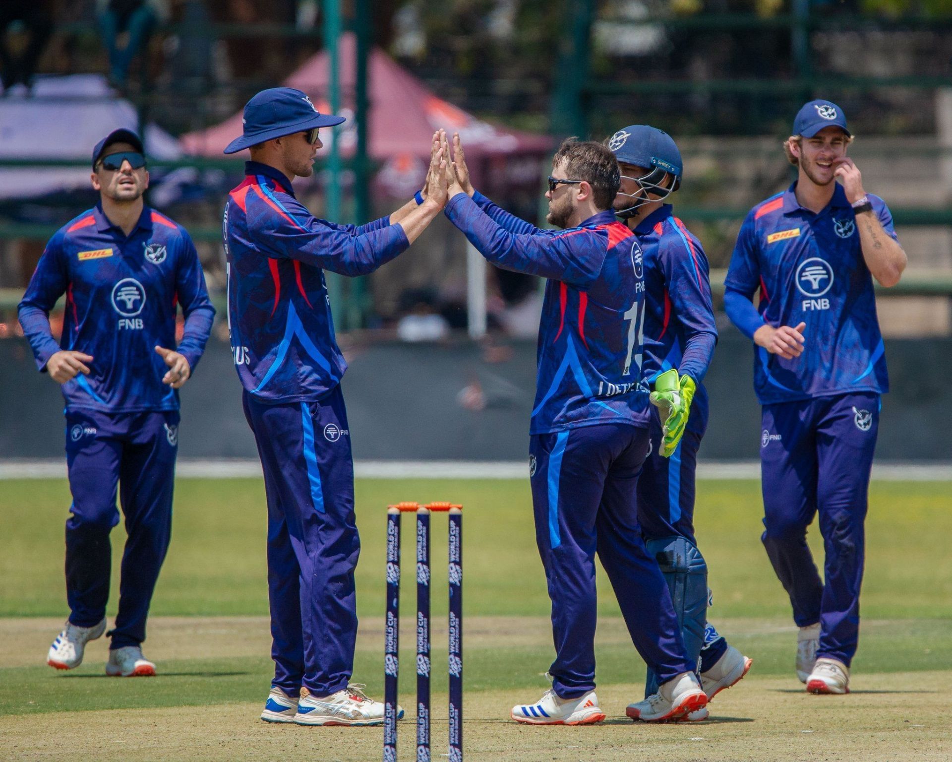 Namibia cricket team. (Credits: Namibia Cricket X)