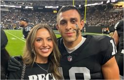 Jack Bech's GF Kylie Young smiles wide as she pairs miniskirt with Raiders cropped top in IG snaps [PHOTO]