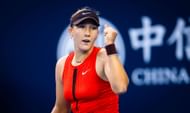 Andreeva at the 2025 China Open - Day 10 (ATP Finals) - Source: Getty