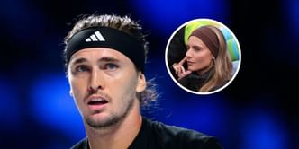 WATCH: Alexander Zverev's girlfriend Sophia Thomalla fights back tears in emotional scenes during German's Vienna Open 1R scare