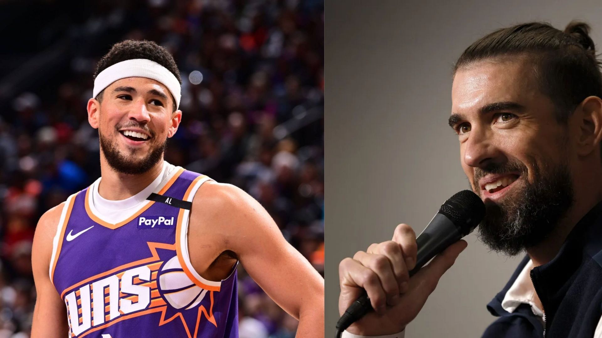 Devin Booker Surpreende Michael Phelps com Presente INACREDITÁVEL! Veja o que é!